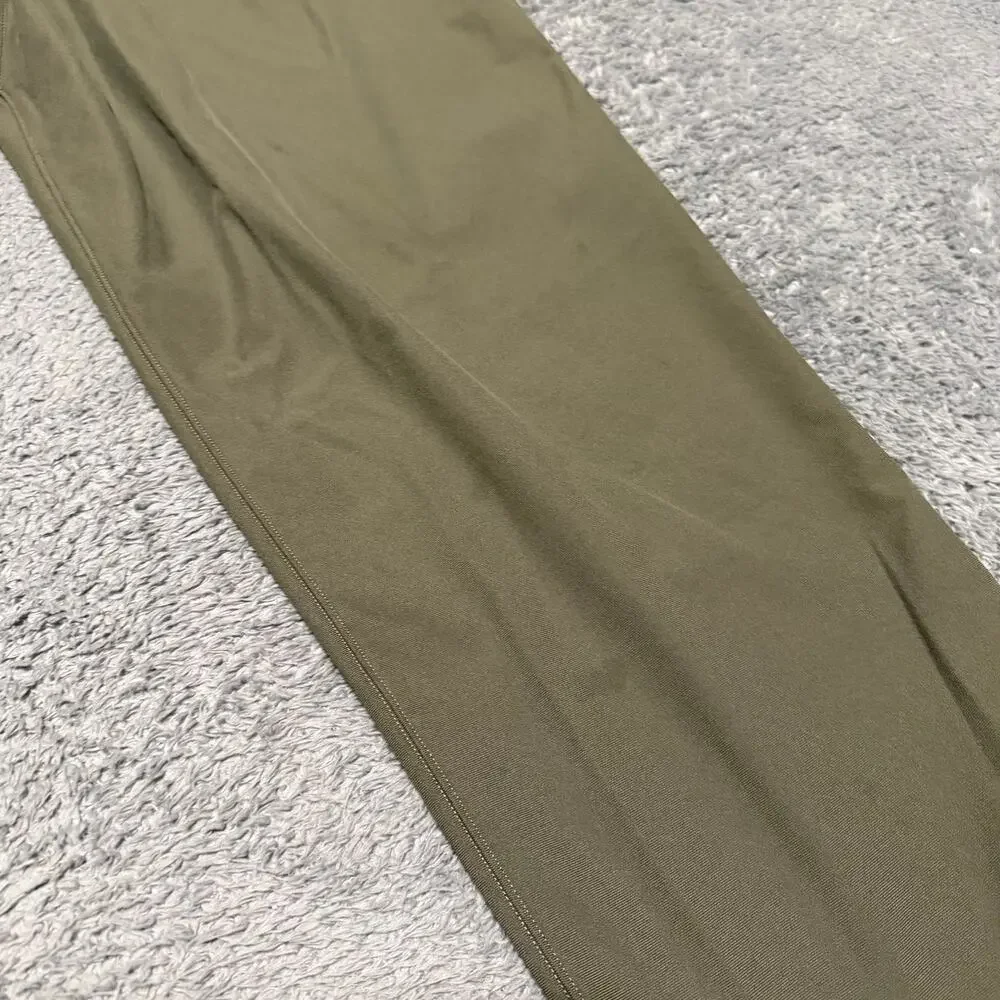 Lululemon Pants Mens 38 Green ABC Relaxed Fit Warpstreme Performance M5AO7S ***